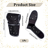 2Pcs Felt Gear Cover AJEW-CL0003-25-2