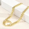 Brass Micro Pave Clear Cubic Zirconia Charm Bracelets BJEW-M050-01G-02-2