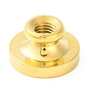 Golden Tone Round Wax Seal Brass Stamp Heads LS-AJEW-Z034-01G-06-3