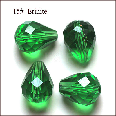 Imitation Austrian Crystal Beads SWAR-F062-8x6mm-15-1