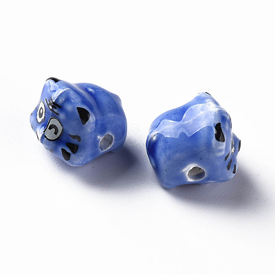 Handmade Porcelain Beads PORC-T007-20I-1