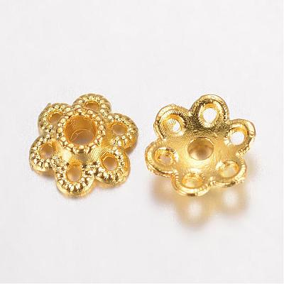 Alloy Bead Caps PALLOY-D348-42G-1