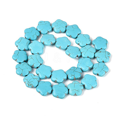 Synthetic Turquoise Beads Strands G-N364-10A-01-1