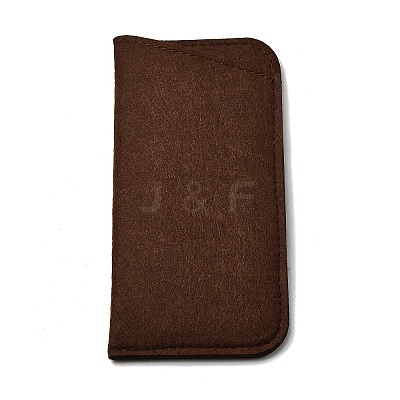 Felt Slip-in Glasses Case AJEW-XCP0003-30-1