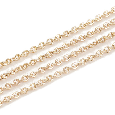 Brass Cable Chains CHC-S003-15G-1