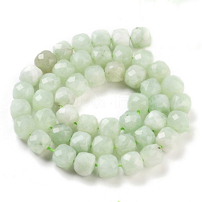 Natural White Jade Beads Strands G-H028-A09-21-1