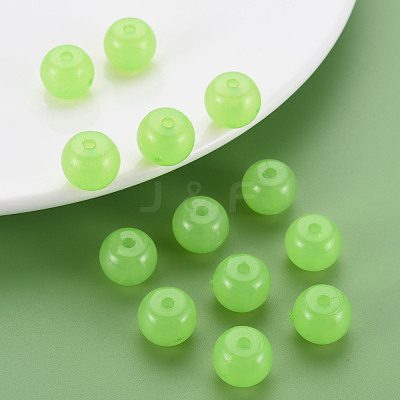 Imitation Jelly Acrylic Beads MACR-S373-14-EA06-1