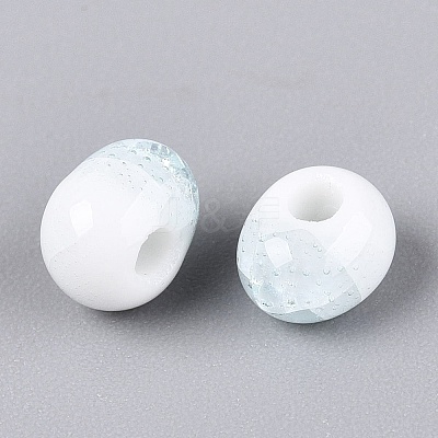 Handmade Porcelain Beads PORC-Q006-06C-1