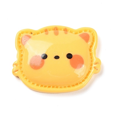 Animal Theme Opaque Resin Cabochons LS-RESI-E046-01C-1
