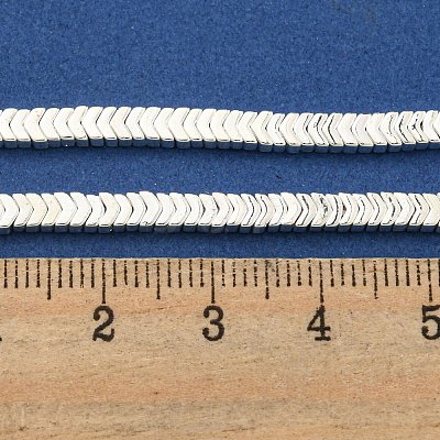 Electroplated Synthetic Non-Magnetic Hematite Beads Strands G-I360-W01-04-1