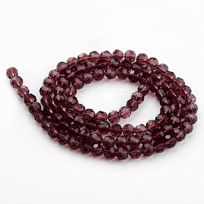Transparent Glass Bead Strands X-GLAA-G013-8mm-59-1