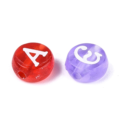 Transparent Acrylic Beads TACR-Q013-08-1