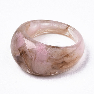 Resin Finger Rings X-RJEW-N033-004-B01-1