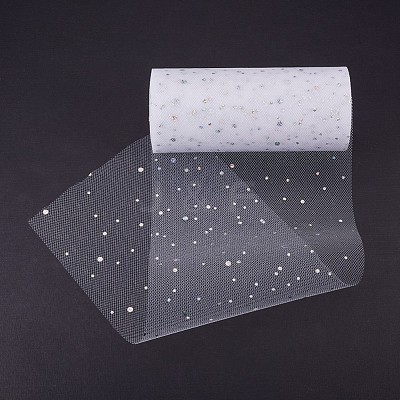 Glitter Sequin Deco Mesh Ribbons OCOR-P010-B-C01-1