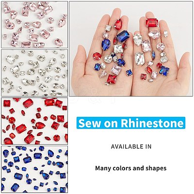 Sew on Rhinestone RGLA-GF0001-002C-1