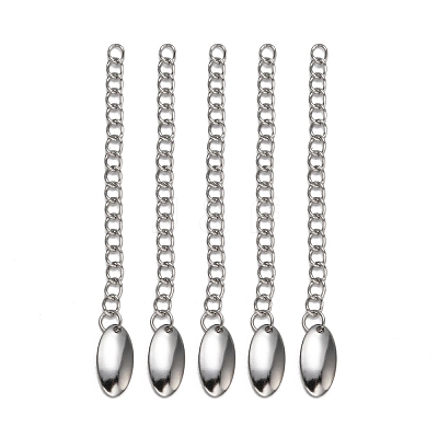 Tarnish Resistant 304 Stainless Steel Chain Extender STAS-E104-37P-1