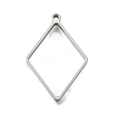 304 Stainless Steel Pendants STAS-S181-01P-F-1