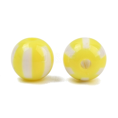 Opaque Acrylic Beads OACR-D314-07L-1