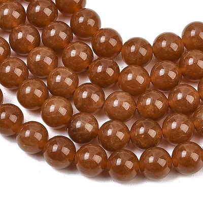 Dyed Natural White Jade Beads Strands GG-CBAD029-A04-8mm-1