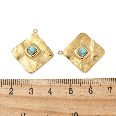 High Polished 304 Stainless Steel Pendants STAS-L022-459G-02-1