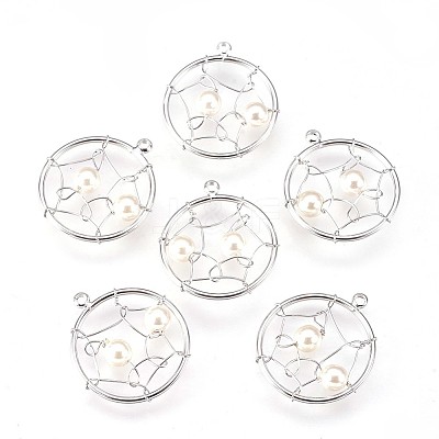 Brass Pendants LS-KK-P153-08P-NF-1