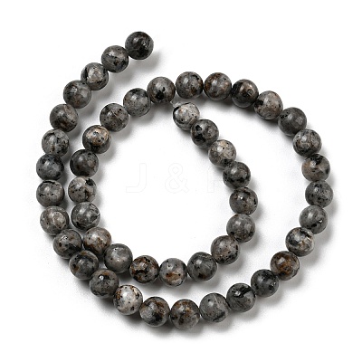 Natural Dyed Sesame Jasper Beads Strands G-E443-A36-1