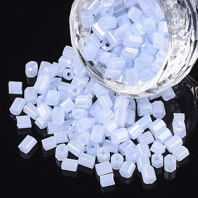6/0 Two Cut Glass Seed Beads SEED-S033-08B-03-1