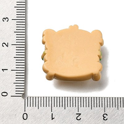 Cat Shape Opaque Resin Cabochons RESI-S10-02F-1