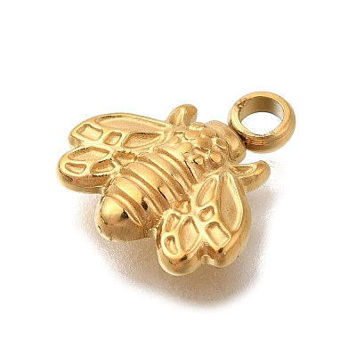 Ion Plating(IP) 304 Stainless Steel Charms STAS-M075-13G-1