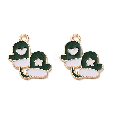 Alloy Enamel Pendants LS-ENAM-I061-01KCG-19A-1