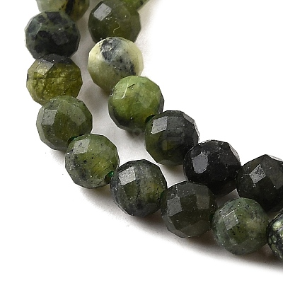 Natural Canadian Jade Beads Strands G-G259-D01-4mm-1
