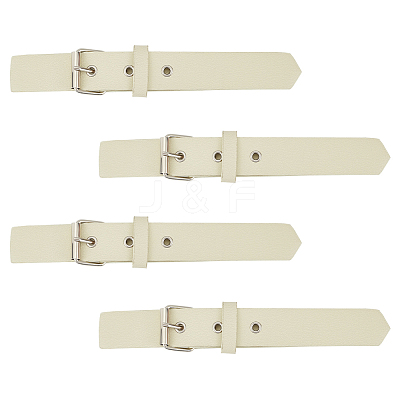 PU Imitation Leather Buckles BUTT-WH0027-46P-03-1