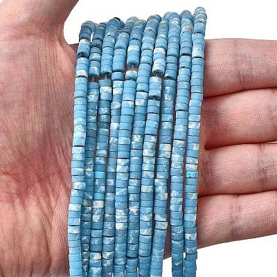 Dyed Synthetic Imperial Jasper Beads Strands G-Z089-A03-F-1