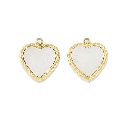 Natural Shell Charms STAS-P366-22C-G-1