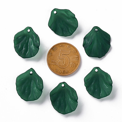 Transparent Frosted Acrylic Pendants MACR-S371-01A-735-1