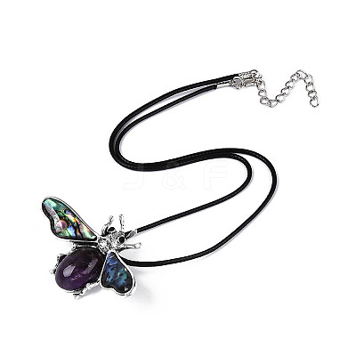 Tibetan Style Alloy Insect Brooches JEWB-A021-03AS-06-1