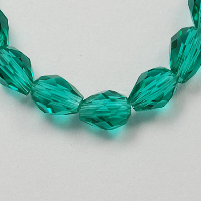 Glass Beads Strands GLAA-R024-15x10mm-16-1