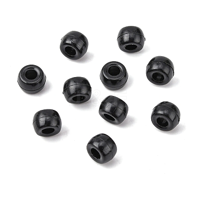 Opaque Acrylic European Beads LS-MACR-ZX016-A01-1