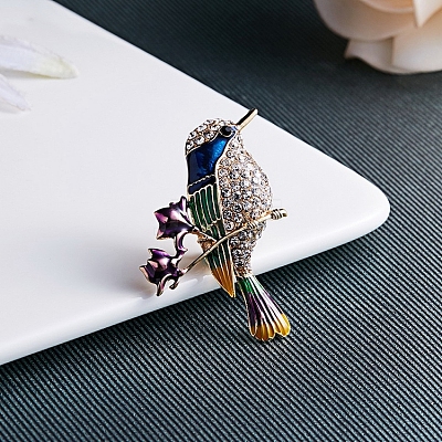 Alloy Enamel Brooch PW-WG93844-01-1