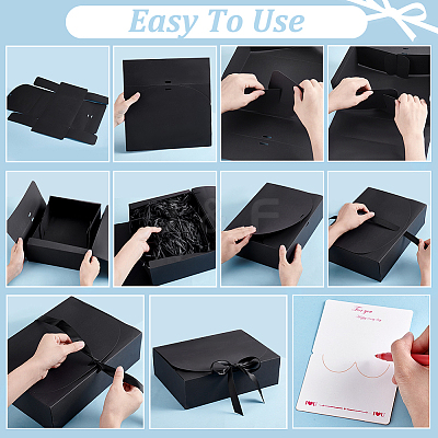 15Pcs Rectangle Paper Gift Storage Boxes AJEW-PH0007-32-1