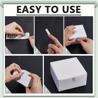 Self-Adhesive Labels Stickers LS-DIY-WH0899-88A-1