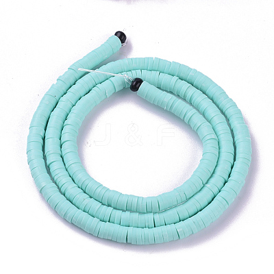 Handmade Polymer Clay Beads CLAY-R067-4.0mm-20-1