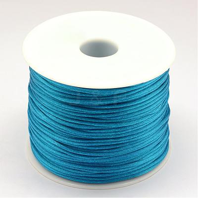 Nylon Satin Rattail Cords NWIR-R025-1.0mm-374-1