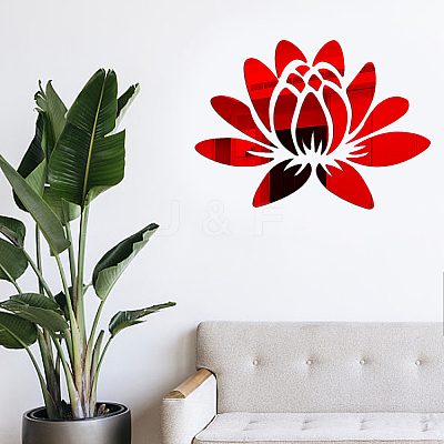 Mirror Wall Stickers DIY-CN0001-88A-1