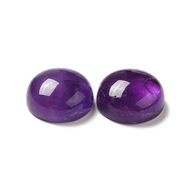 Natural Amethyst Cabochons G-H282-05B-1
