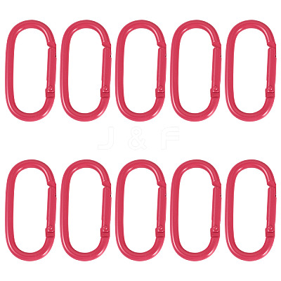 10Pcs Alloy Spring Gate Rings FIND-TA0009-25I-1