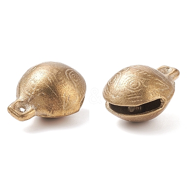 Brass Bell Pendants KKB-A003-25mm-1