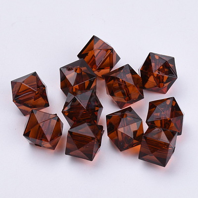 Transparent Acrylic Beads TACR-Q259-10mm-V60-1