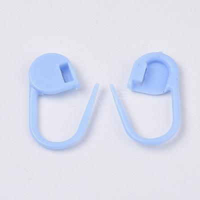 Plastic Knitting Crochet Locking Stitch Markers Holder TOOL-R028-16-1
