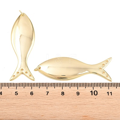Brass Pendants KK-P353-11G-01-1
